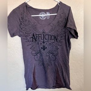 Affliction blouse, women